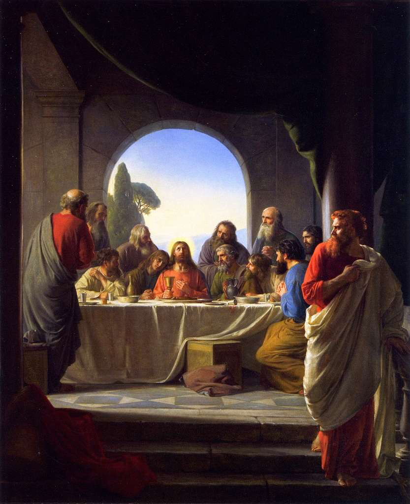 La última cena por Carl Heinrich Bloch La última cena por Carl Heinrich Bloch